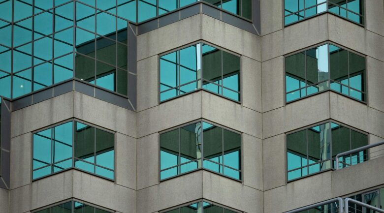 Fachada de predio comercial